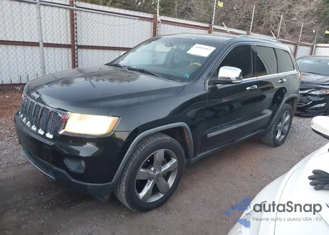 2012 Jeep Grand Cherokee Overland z USA, uszkodzony, nr VIN 1C4RJECG6CC270718